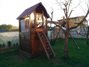 Casita de madera